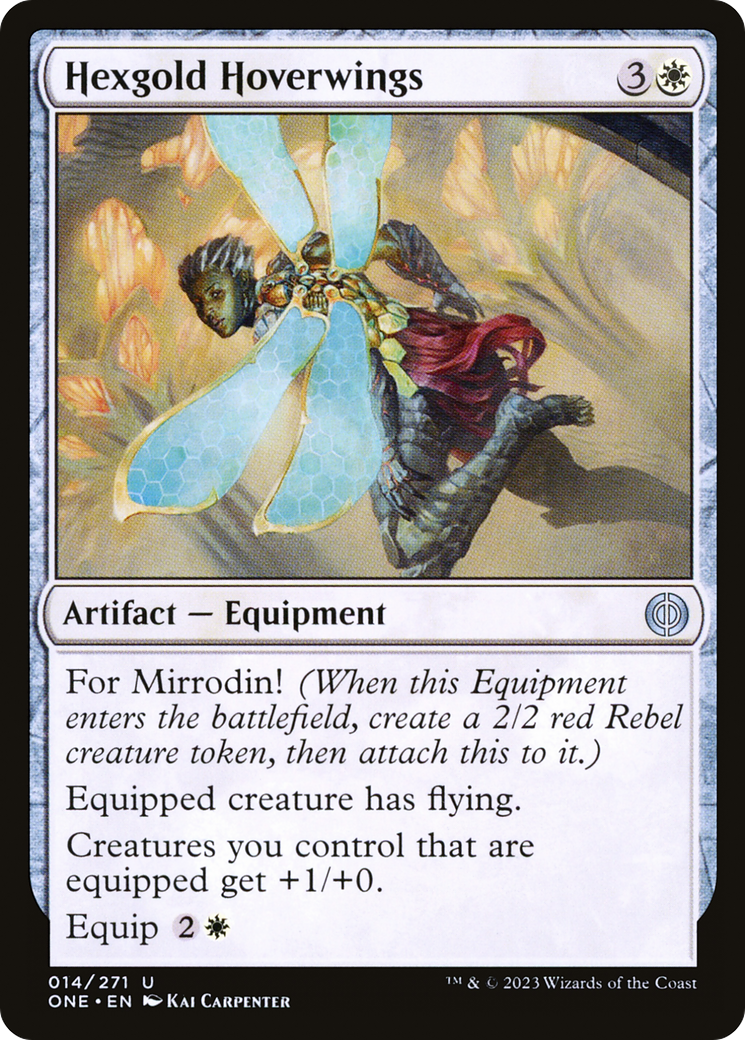 Hexgold Hoverwings [Phyrexia: All Will Be One] | Grognard Games