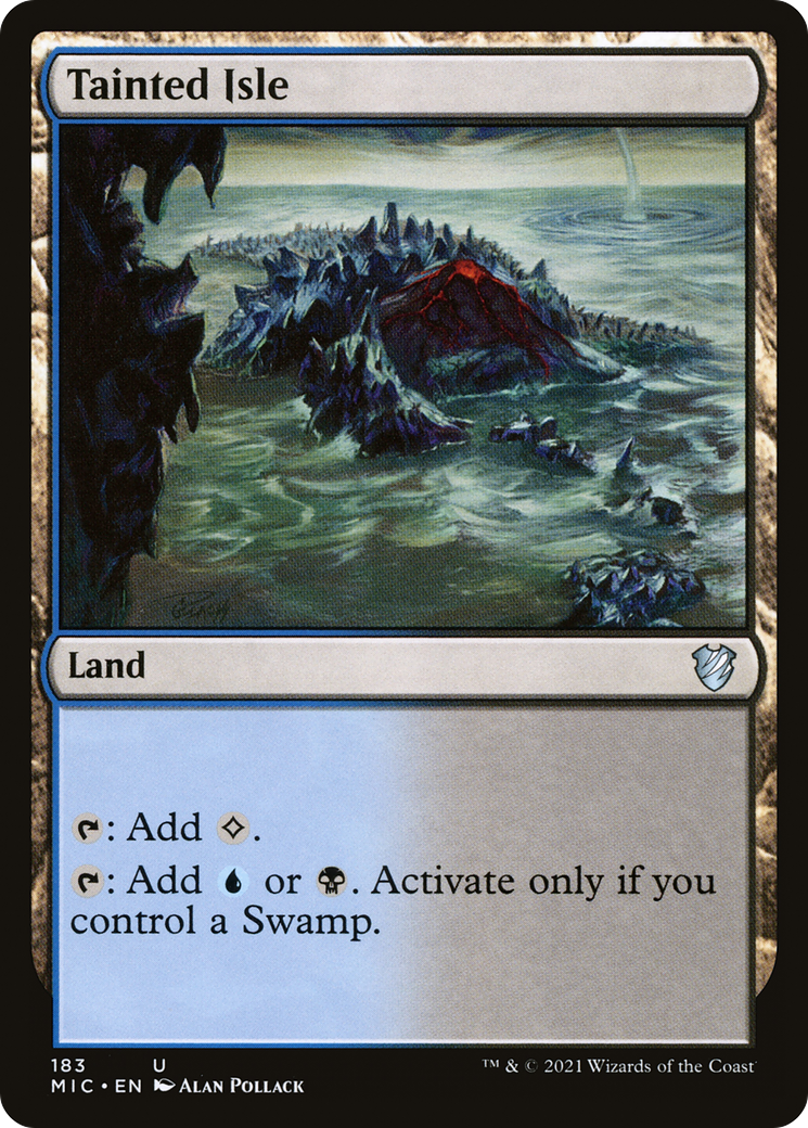 Tainted Isle [Innistrad: Midnight Hunt Commander] | Grognard Games