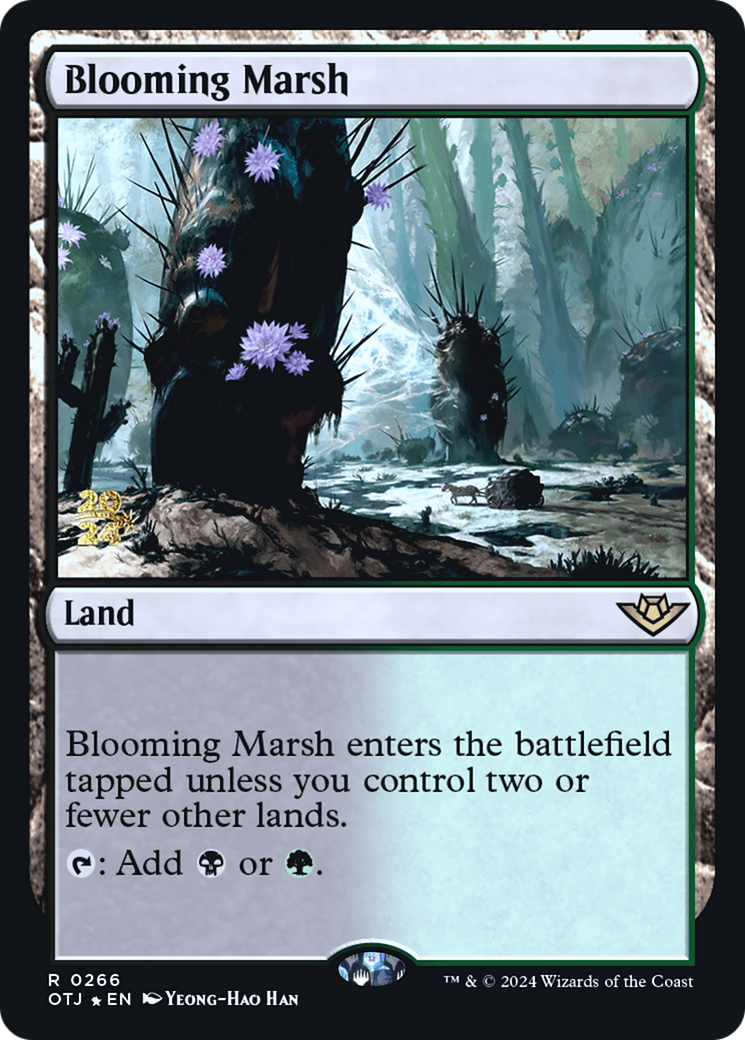Blooming Marsh (OTJ) [Outlaws of Thunder Junction Prerelease Promos] | Grognard Games