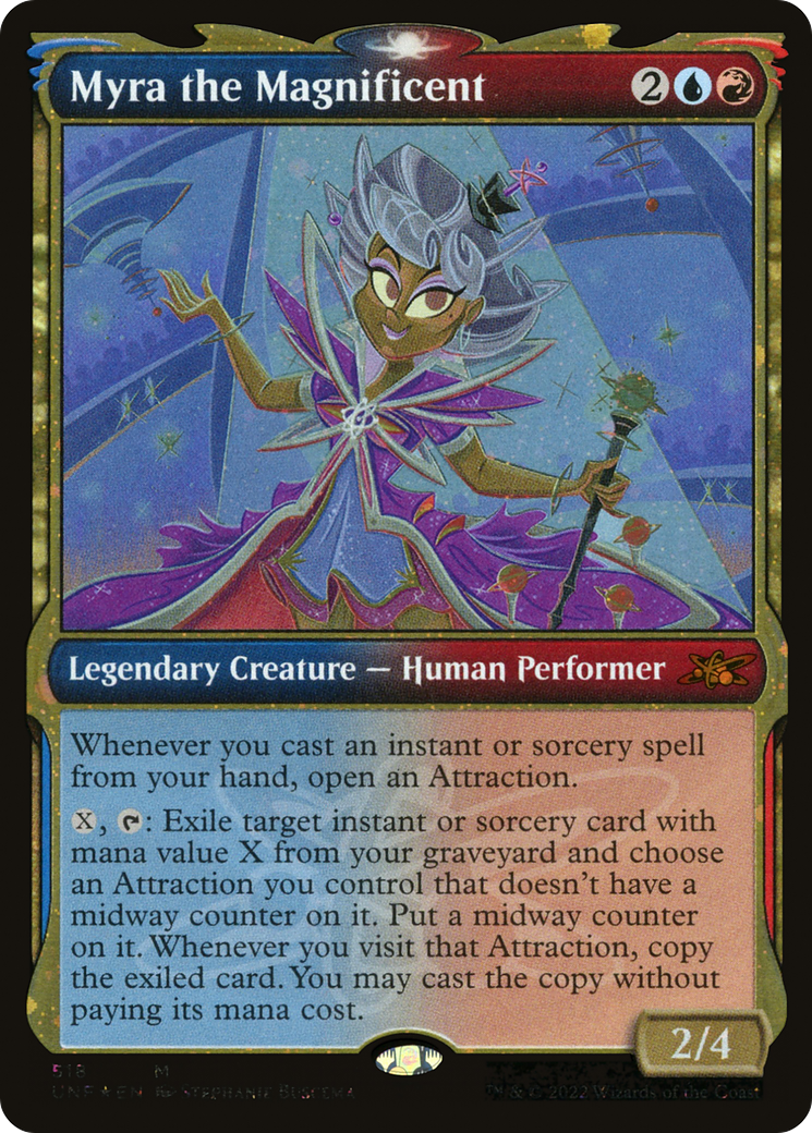 Myra the Magnificent (Showcase) (Galaxy Foil) [Unfinity] | Grognard Games