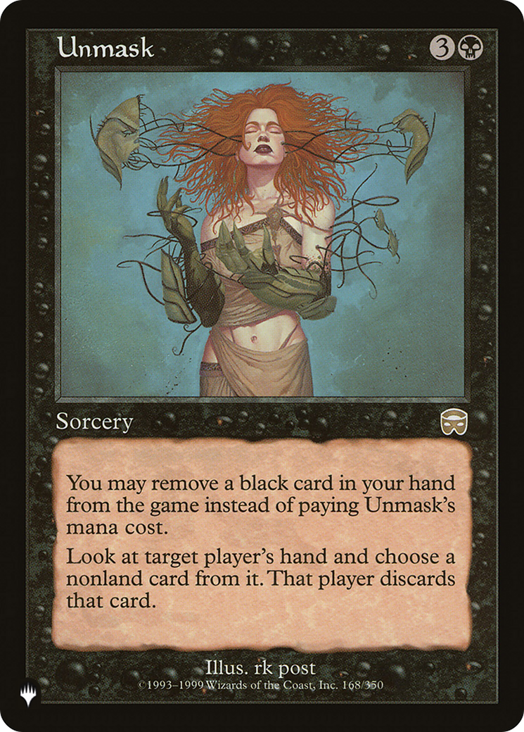 Unmask [The List] | Grognard Games