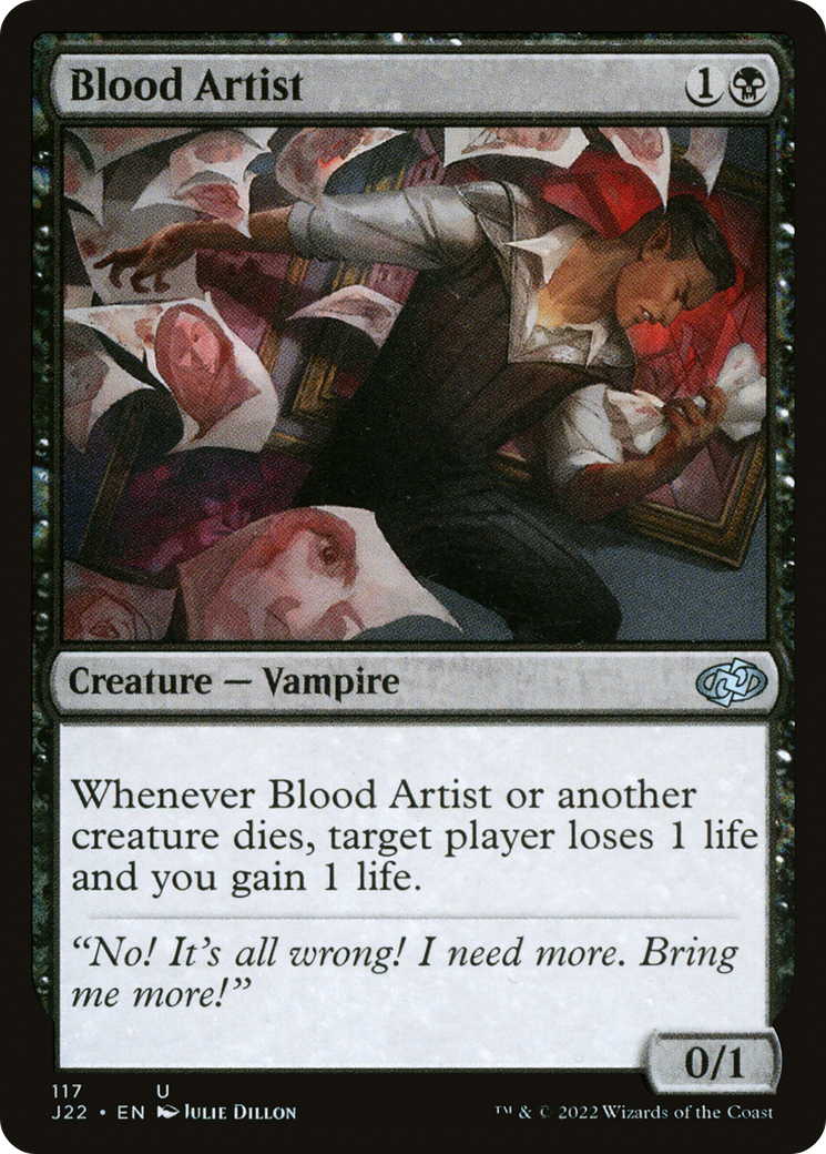 Blood Artist [Jumpstart 2022] | Grognard Games