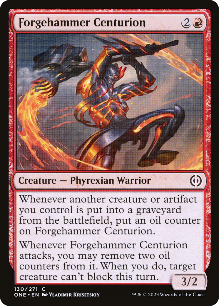 Forgehammer Centurion [Phyrexia: All Will Be One] | Grognard Games