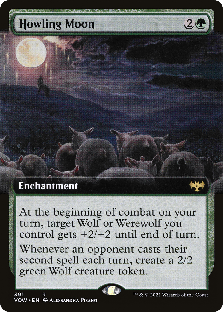 Howling Moon (Extended) [Innistrad: Crimson Vow] | Grognard Games