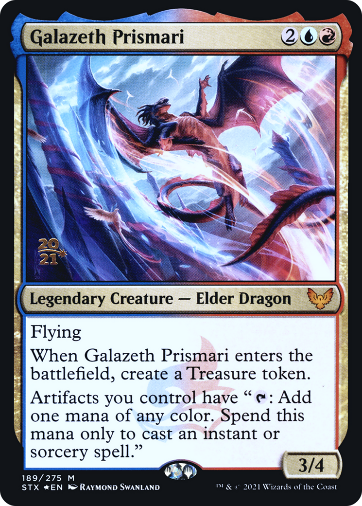 Galazeth Prismari [Strixhaven: School of Mages Prerelease Promos] | Grognard Games