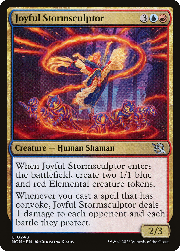 Joyful Stormsculptor [March of the Machine] | Grognard Games