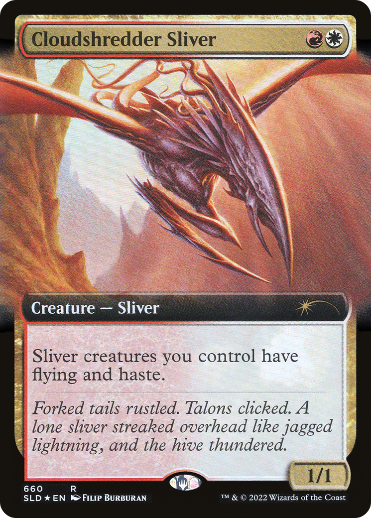 Cloudshredder Sliver (Extended Art) [Secret Lair Drop Promos] | Grognard Games