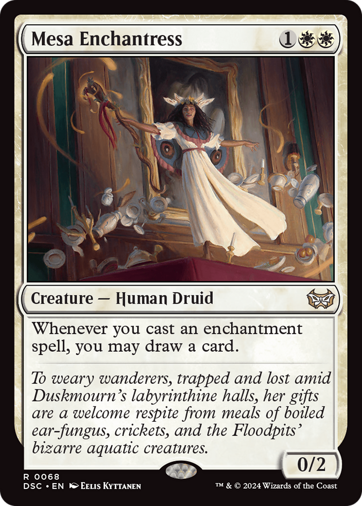 Mesa Enchantress [Duskmourn: House of Horror Commander] | Grognard Games