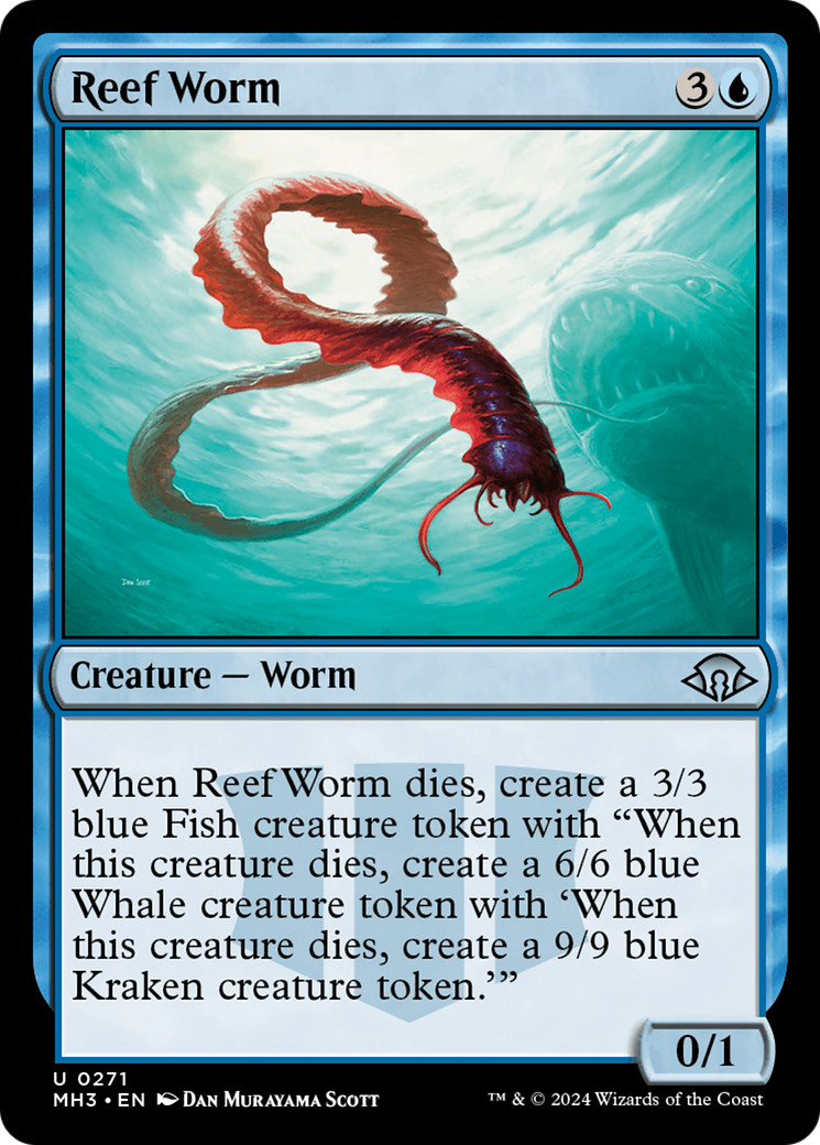 Reef Worm [Modern Horizons 3] | Grognard Games