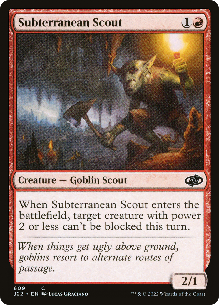 Subterranean Scout [Jumpstart 2022] | Grognard Games