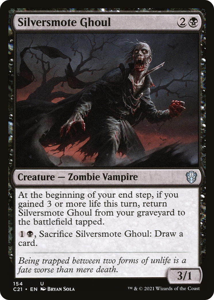 Silversmote Ghoul [Commander 2021] | Grognard Games