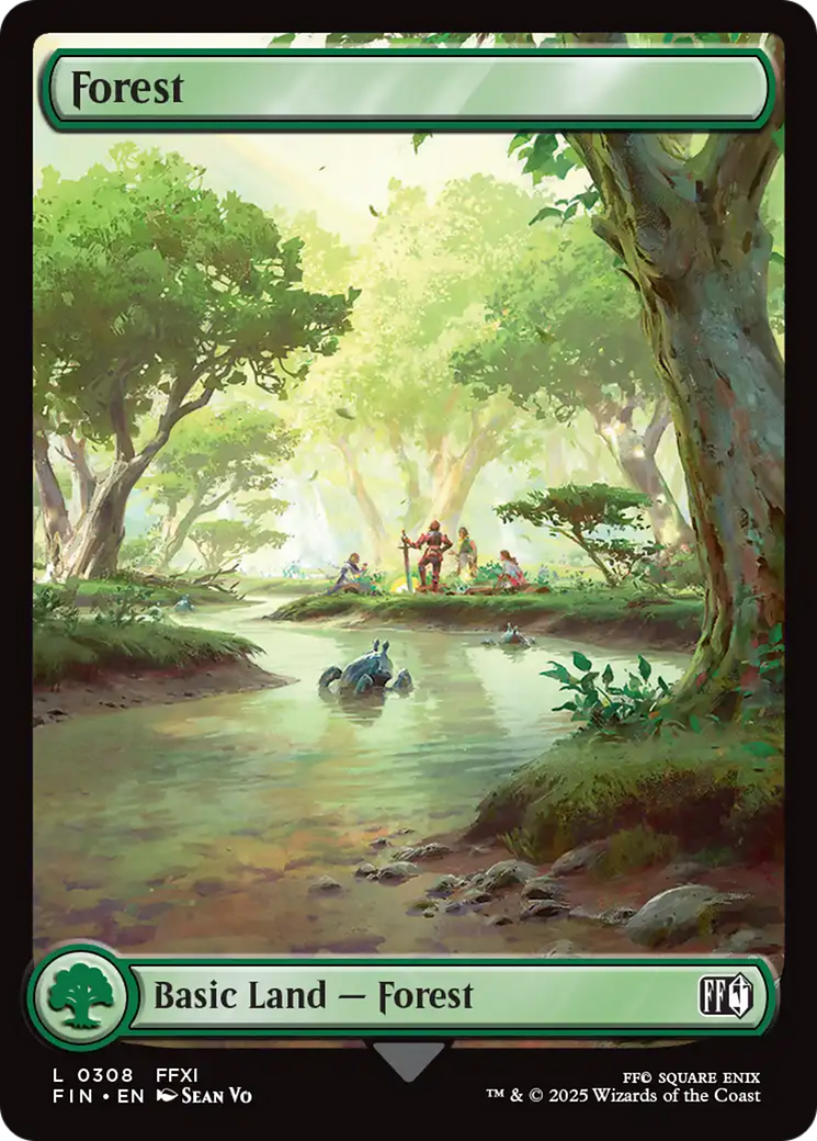 Forest (0308) (FIN-308) - FINAL FANTASY Foil | Grognard Games