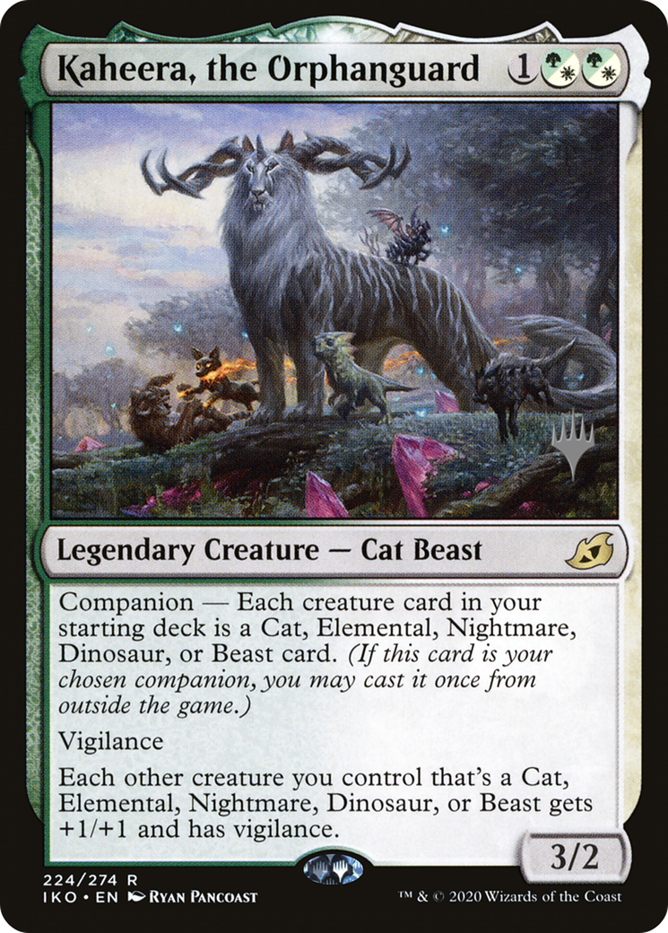 Kaheera, the Orphanguard (Promo Pack) [Ikoria: Lair of Behemoths Promos] | Grognard Games