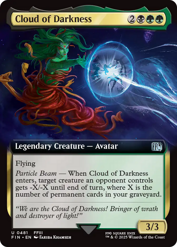 Cloud of Darkness (Extended Art) (FIN-481) - FINAL FANTASY | Grognard Games