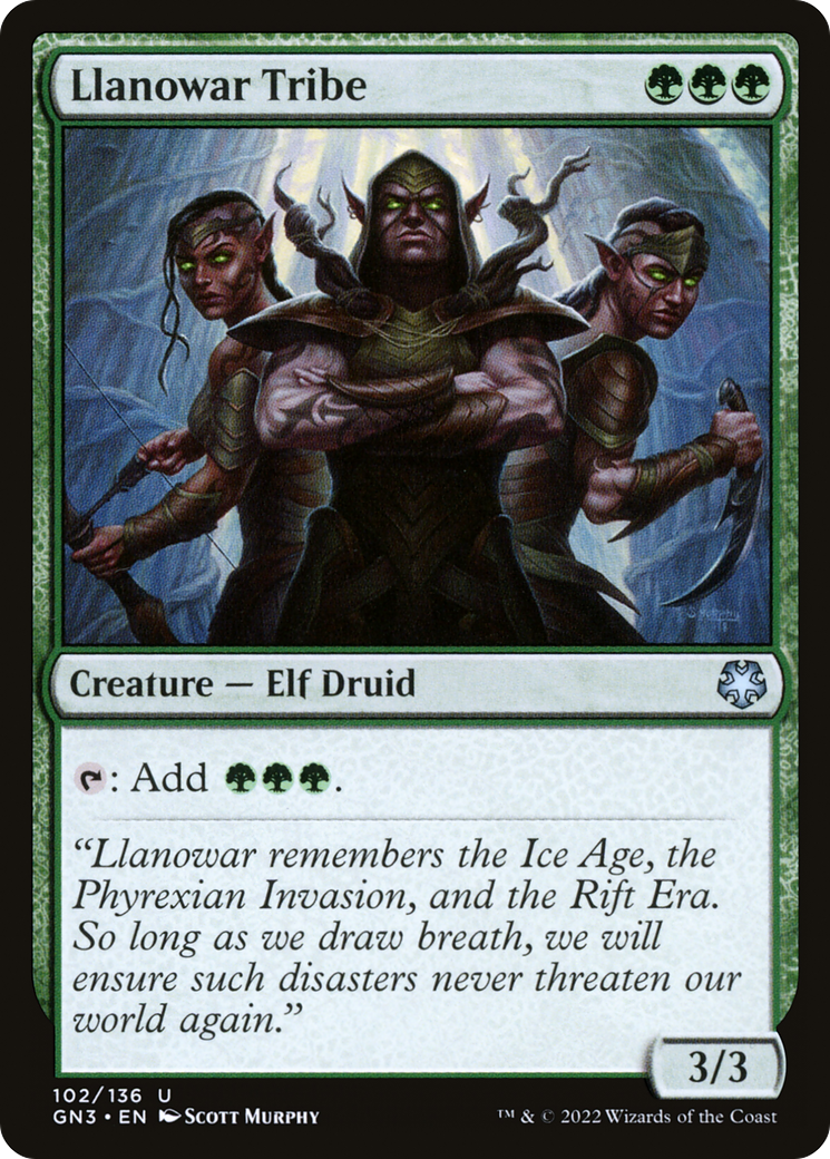 Llanowar Tribe [Game Night: Free-for-All] | Grognard Games