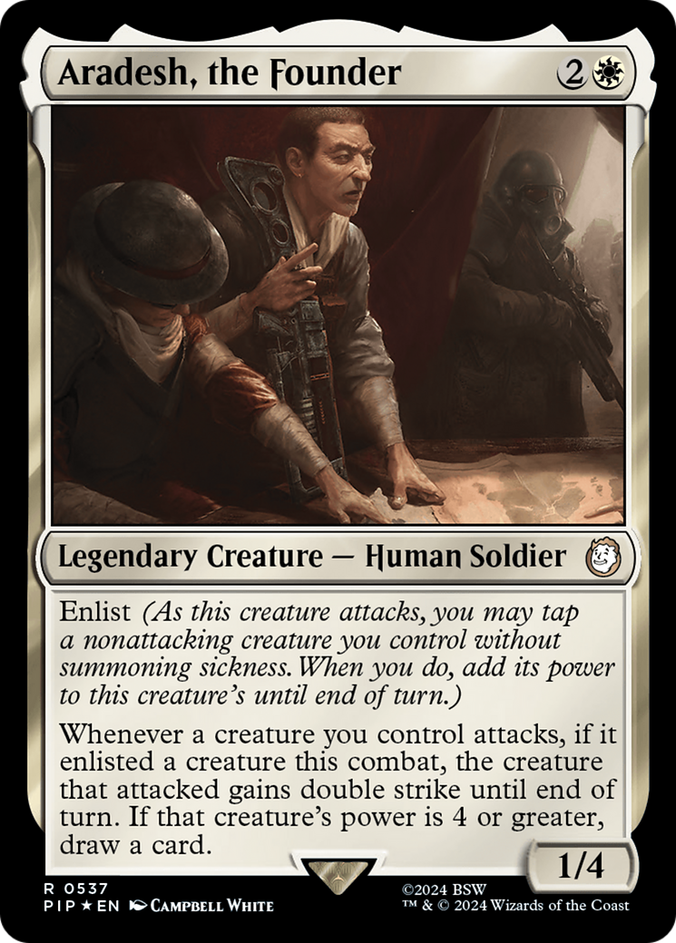 Aradesh, the Founder (Surge Foil) [Fallout] | Grognard Games