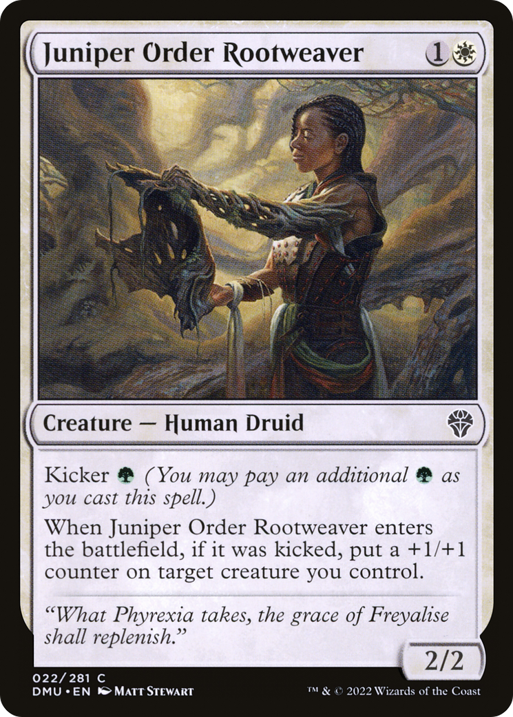 Juniper Order Rootweaver [Dominaria United] | Grognard Games