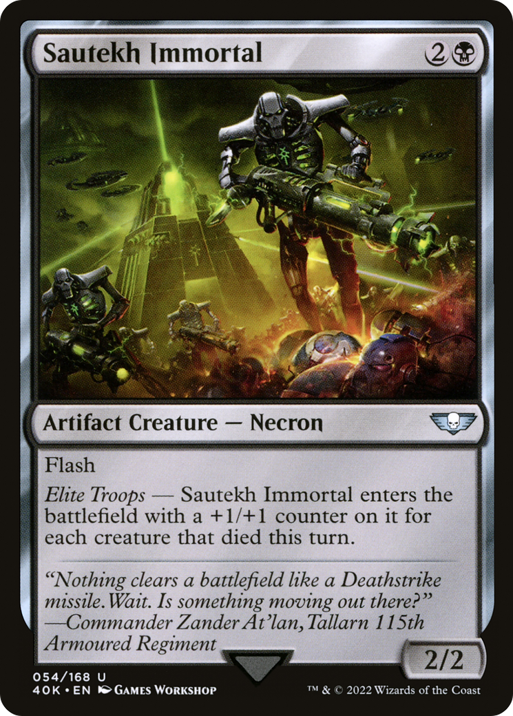 Sautekh Immortal [Universes Beyond: Warhammer 40,000] | Grognard Games