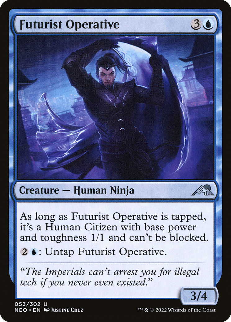 Futurist Operative [Kamigawa: Neon Dynasty] | Grognard Games