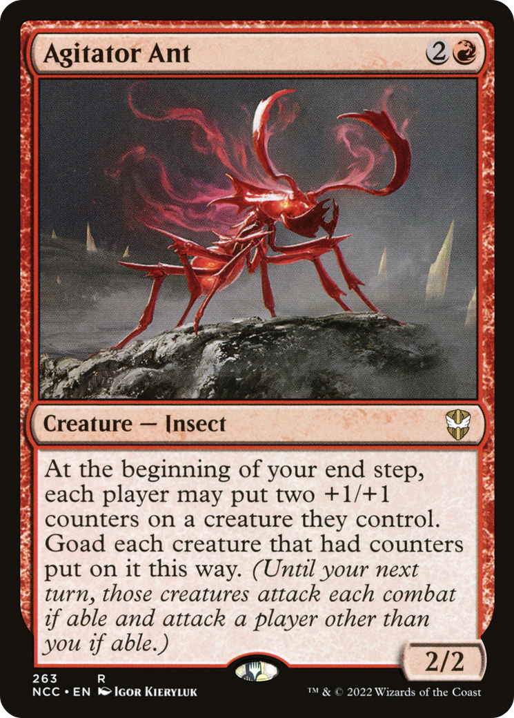 Agitator Ant [Streets of New Capenna Commander] | Grognard Games