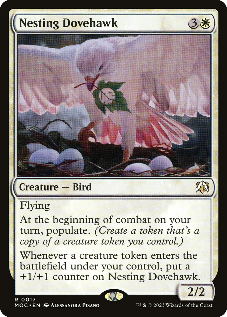 Nesting Dovehawk [March of the Machine Commander] | Grognard Games
