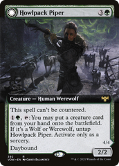 Howlpack Piper // Wildsong Howler (Extended) [Innistrad: Crimson Vow] | Grognard Games