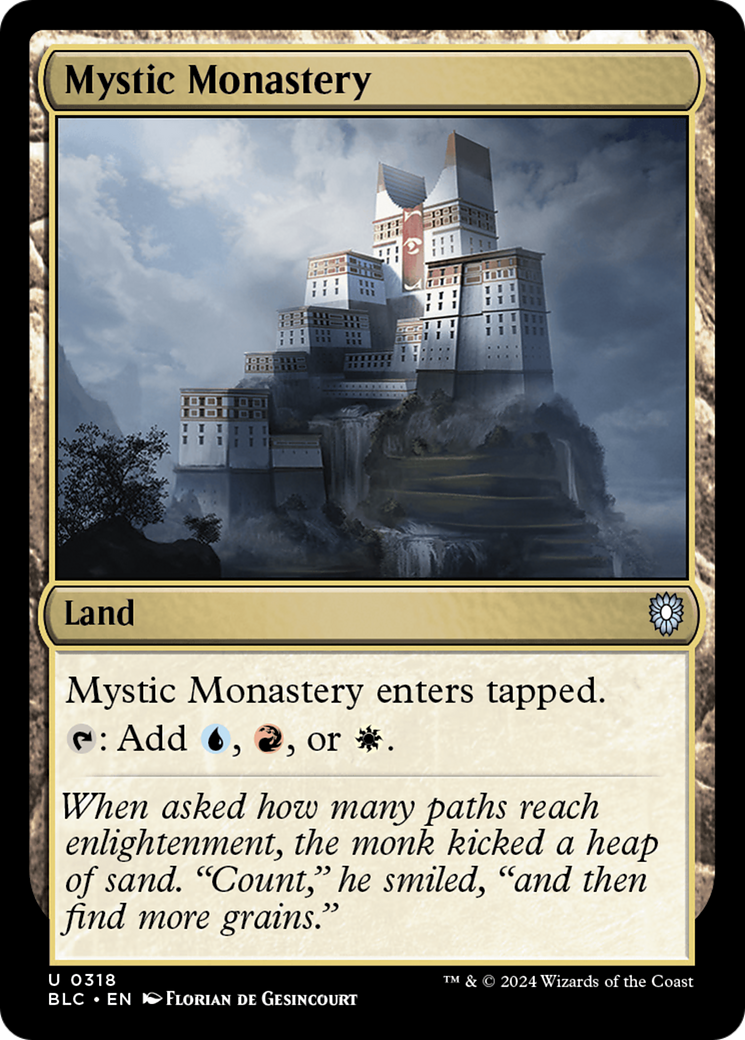 Mystic Monastery [Bloomburrow Commander] | Grognard Games