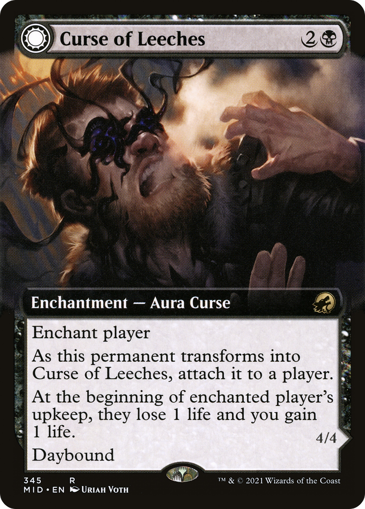 Curse of Leeches // Leeching Lurker (Extended) [Innistrad: Midnight Hunt] | Grognard Games