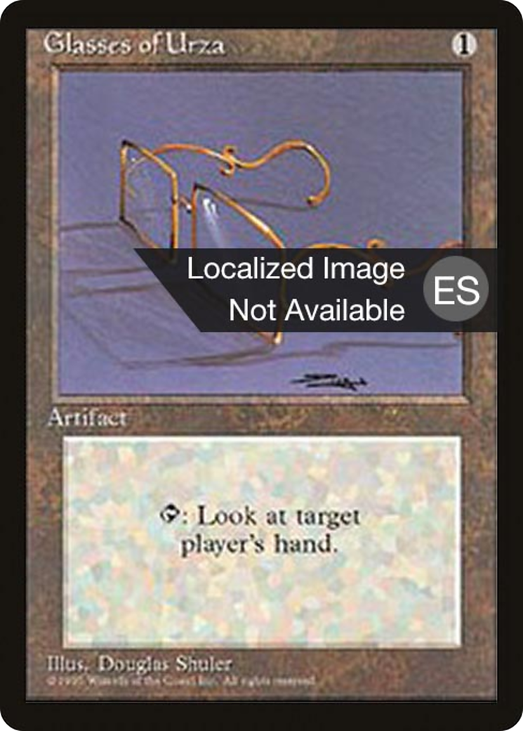 Glasses of Urza [Fourth Edition (Foreign Black Border)] | Grognard Games