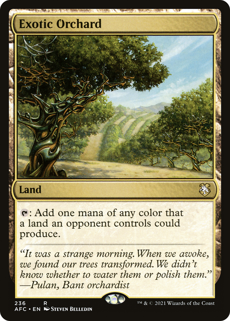 Exotic Orchard [Dungeons & Dragons: Adventures in the Forgotten Realms Commander] | Grognard Games