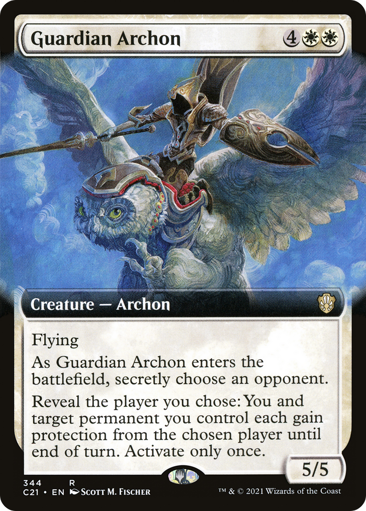 Guardian Archon (Extended) [Commander 2021] | Grognard Games