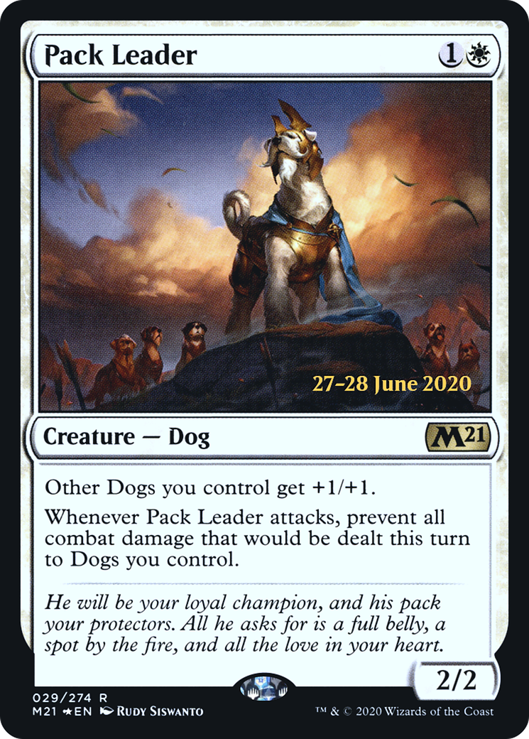 Pack Leader  [Core Set 2021 Prerelease Promos] | Grognard Games