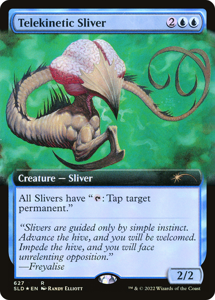 Telekinetic Sliver (Extended Art) [Secret Lair Drop Promos] | Grognard Games