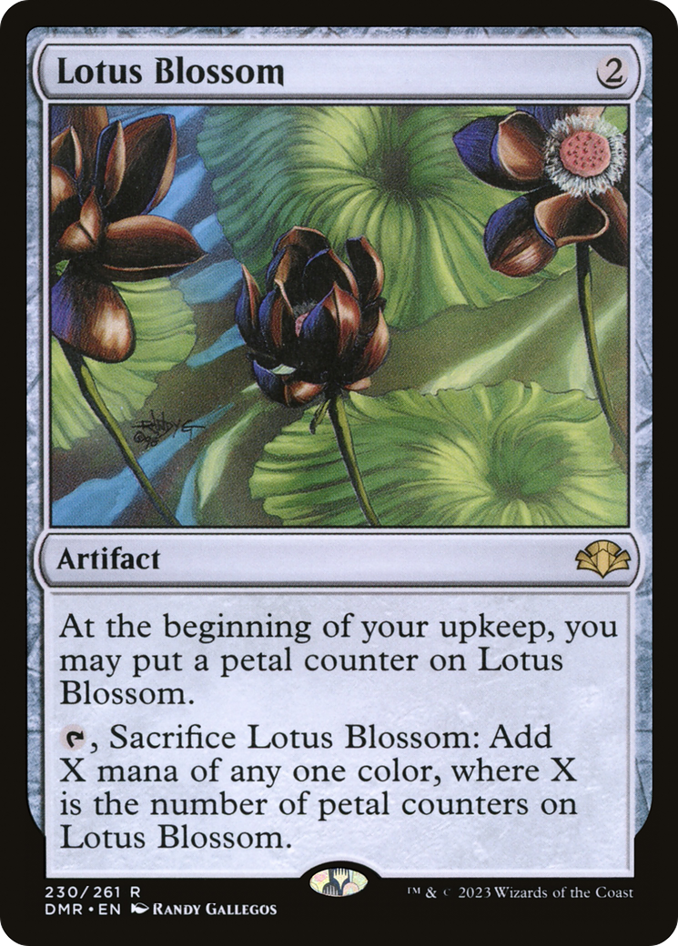Lotus Blossom [Dominaria Remastered] | Grognard Games