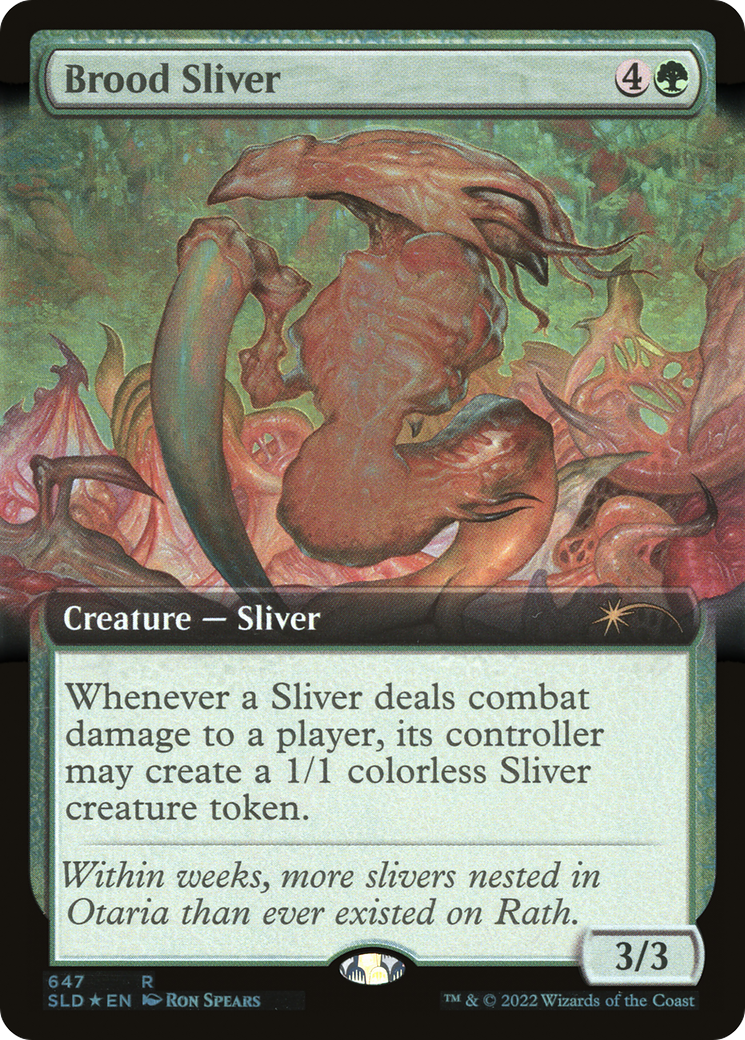 Brood Sliver (Extended Art) [Secret Lair Drop Promos] | Grognard Games