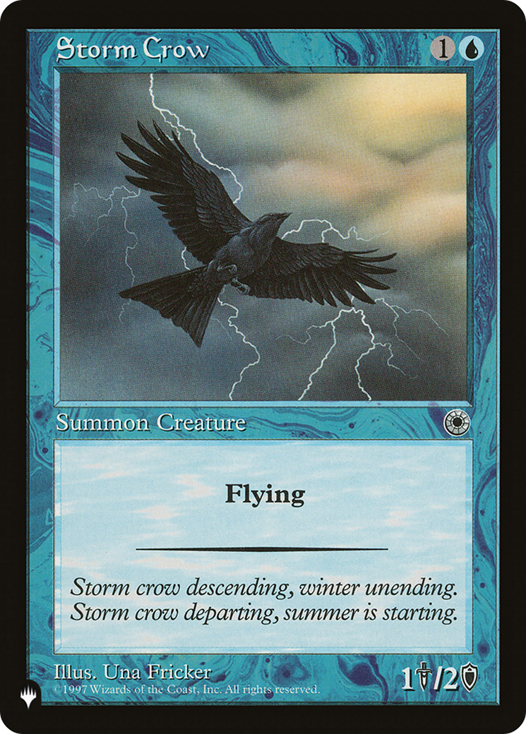 Storm Crow (POR) [The List Reprints] | Grognard Games