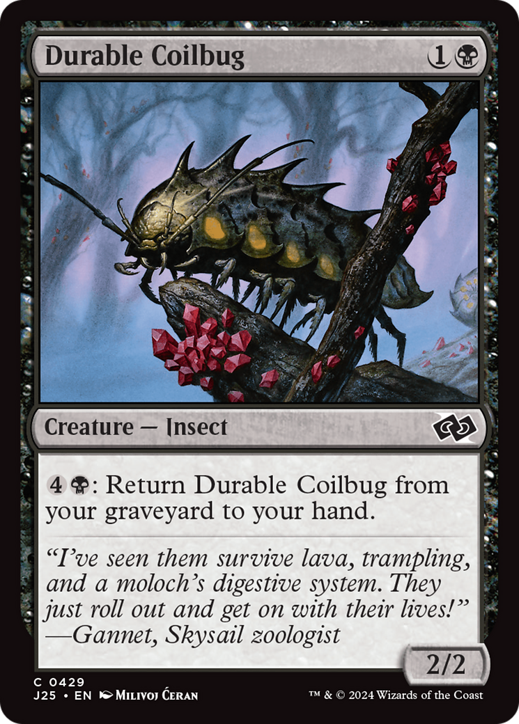 Durable Coilbug [Foundations Jumpstart] | Grognard Games