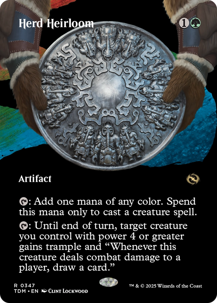 Herd Heirloom (Borderless) [Tarkir: Dragonstorm] | Grognard Games