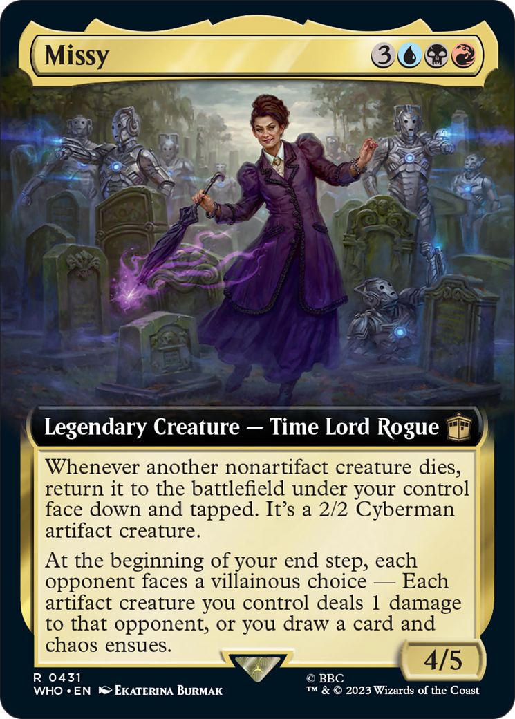 Missy (Extended Art) [Doctor Who] | Grognard Games