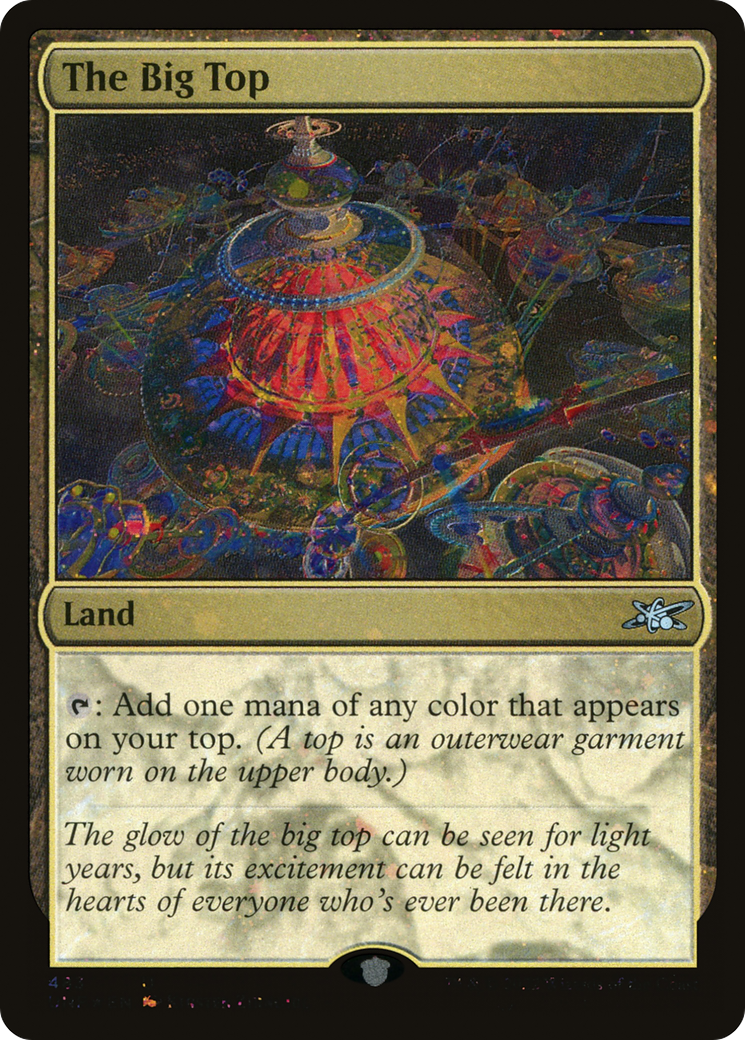The Big Top (Galaxy Foil) [Unfinity] | Grognard Games