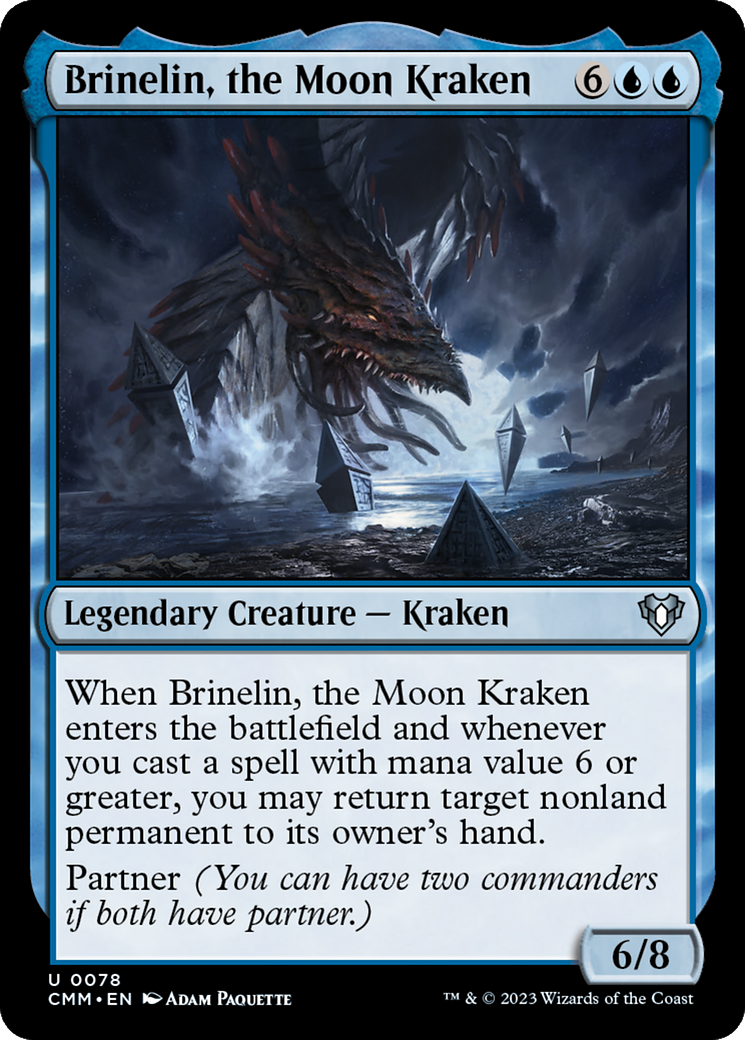 Brinelin, the Moon Kraken [Commander Masters] | Grognard Games