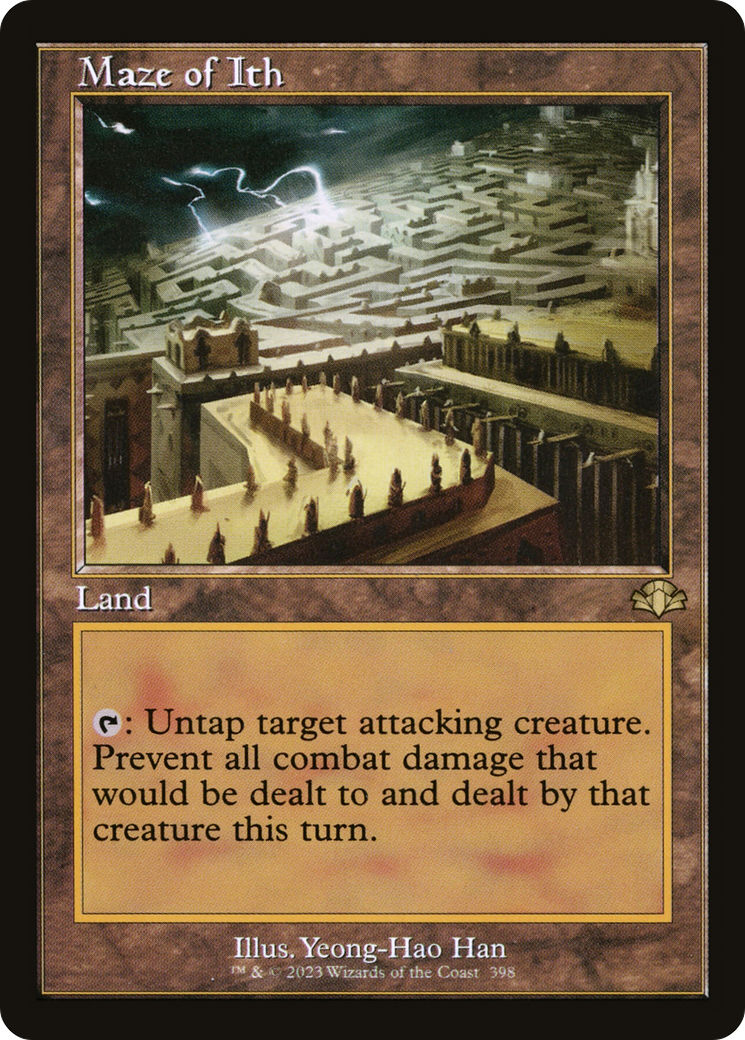 Maze of Ith (Retro) [Dominaria Remastered] | Grognard Games