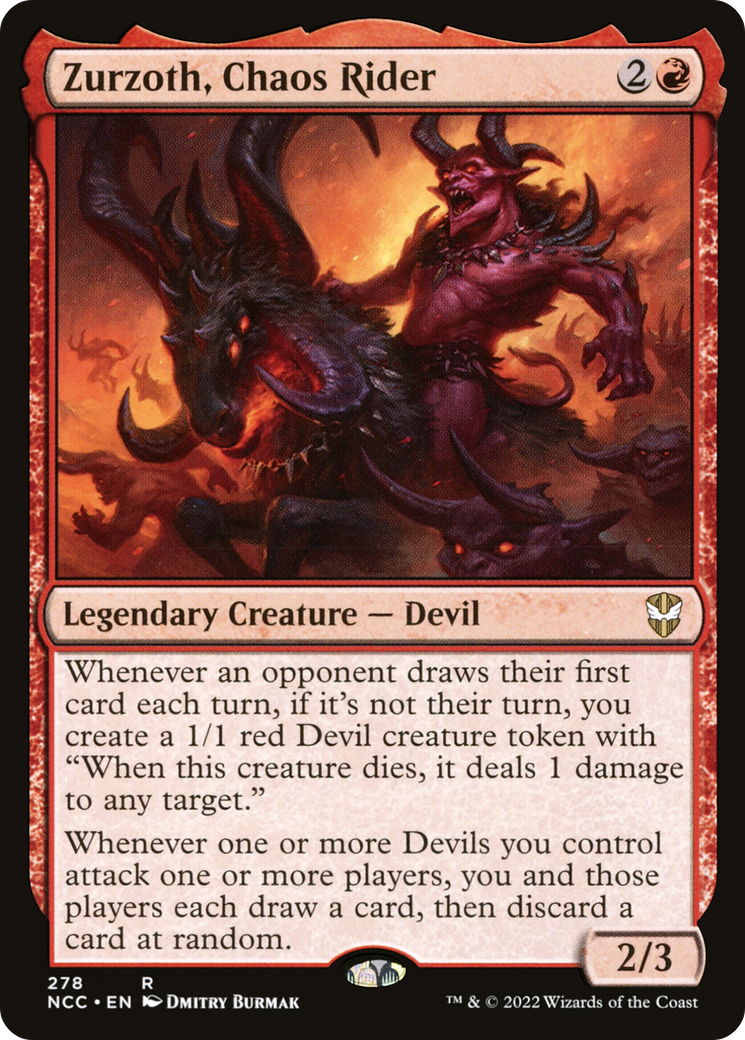 Zurzoth, Chaos Rider [Streets of New Capenna Commander] | Grognard Games