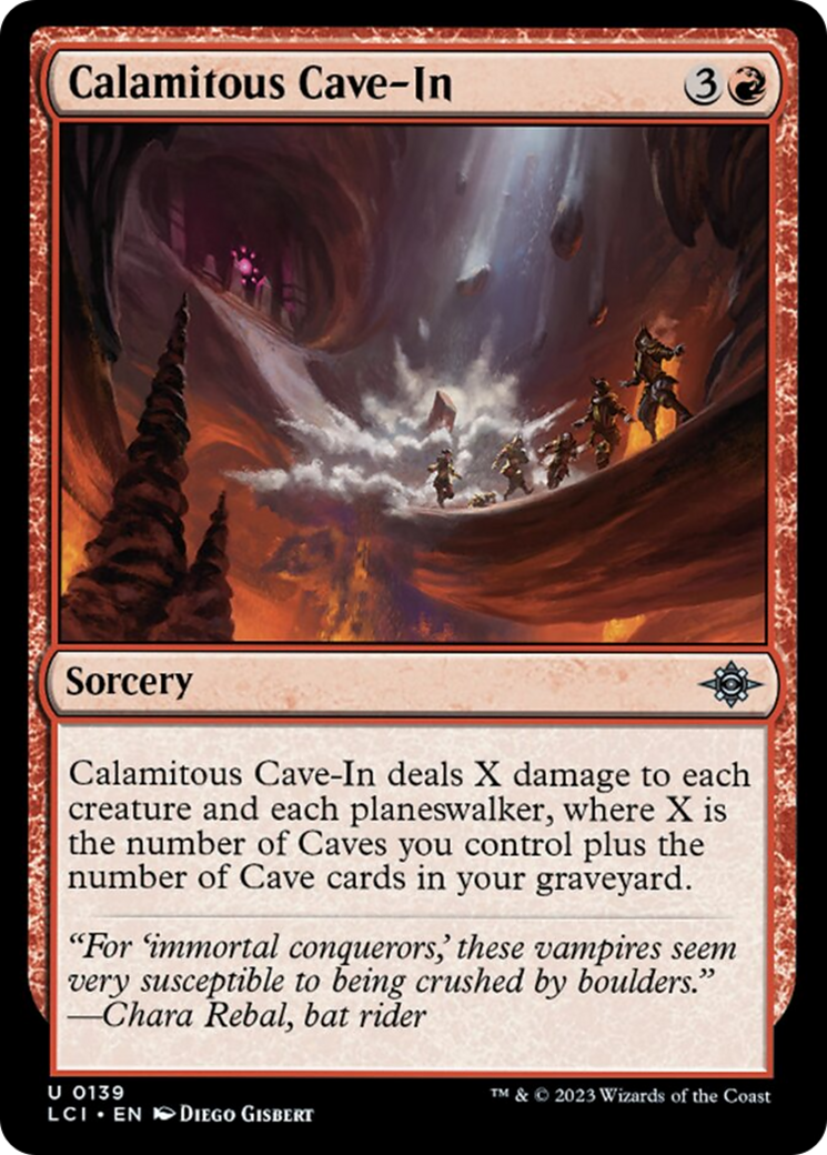 Calamitous Cave-In [The Lost Caverns of Ixalan] | Grognard Games