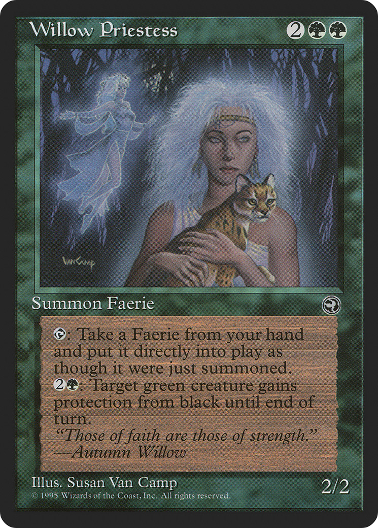 Willow Priestess [Homelands] | Grognard Games