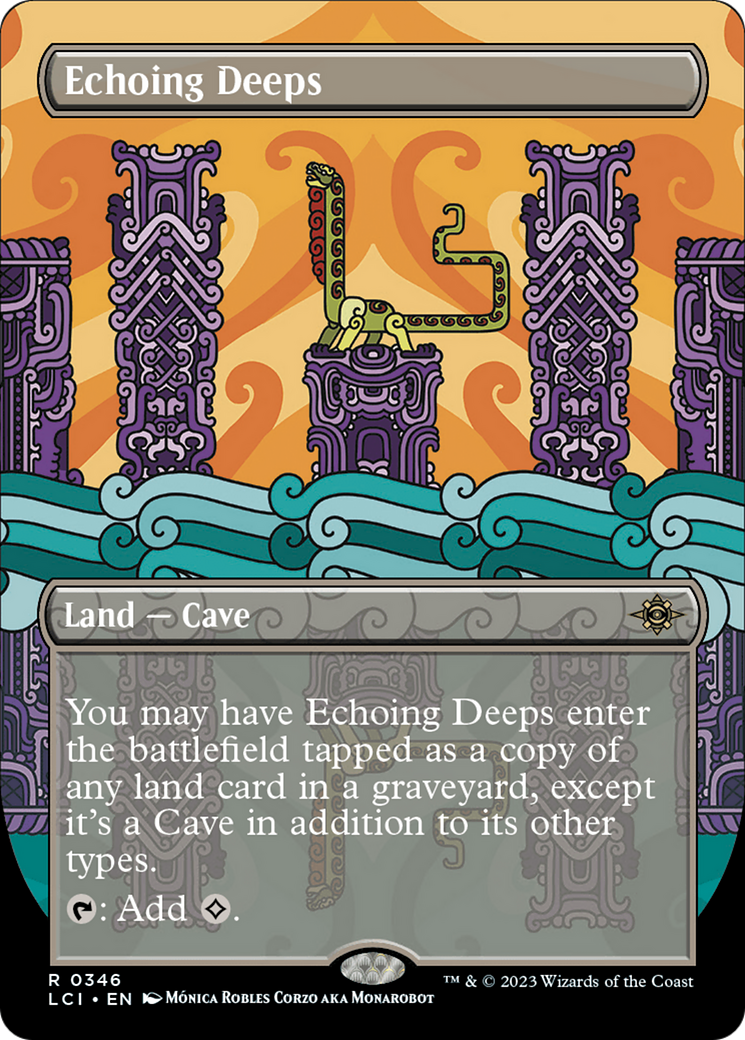 Echoing Deeps (Borderless) [The Lost Caverns of Ixalan] | Grognard Games