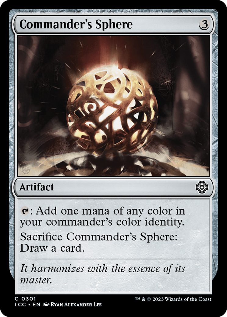 Commander's Sphere [The Lost Caverns of Ixalan Commander] | Grognard Games