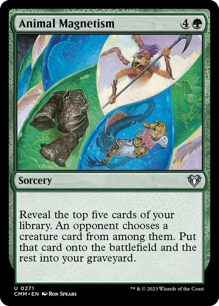 Animal Magnetism [Commander Masters] | Grognard Games