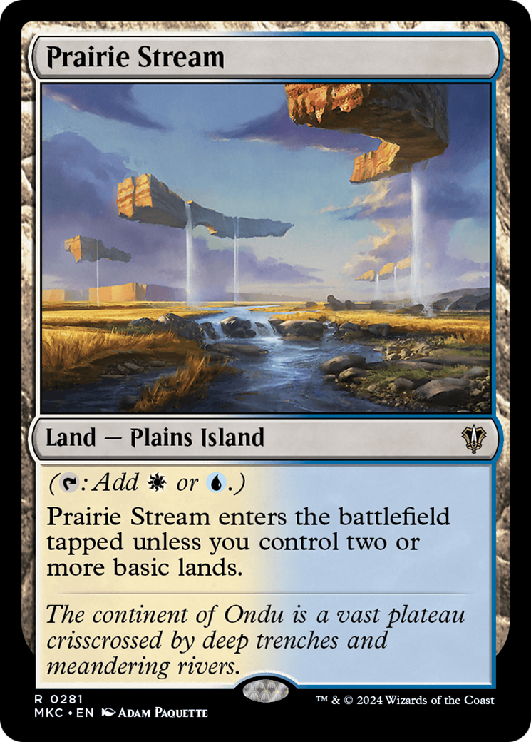 Prairie Stream [Murders at Karlov Manor Commander] | Grognard Games