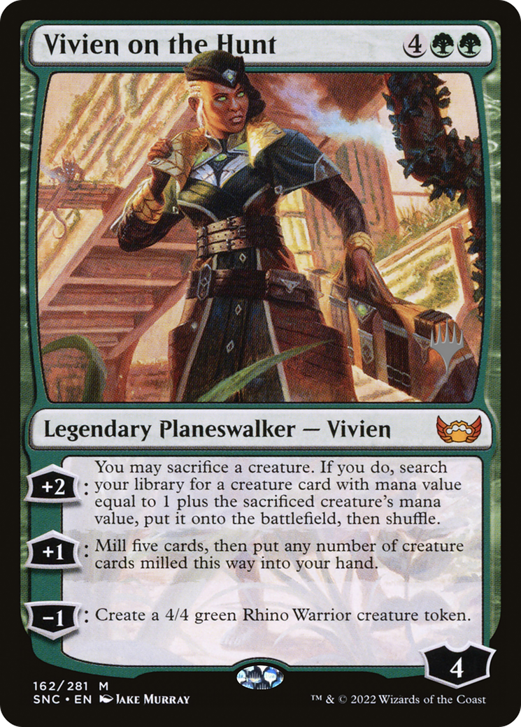 Vivien on the Hunt (Promo Pack) [Streets of New Capenna Promos] | Grognard Games